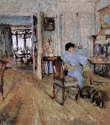 Edouard Vuillard Sharon and restaurants oil on canvas